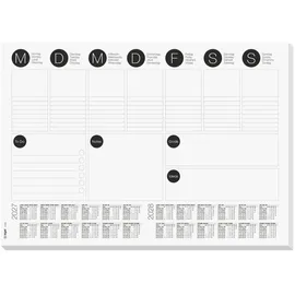 Sigel H7506 H7506 Schreibunterlage 2-Jahreskalender (B x H) 42cm x 29.70cm