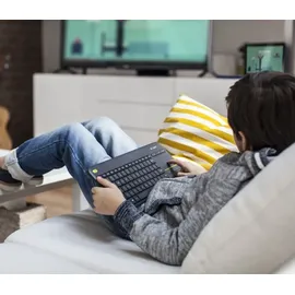 Logitech K400 Plus Wireless Touch Keyboard DE weiß