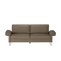 Max Schelling Einzelsofa mit Kufengestell Maximum , braun , Maße (cm): B: 214 H: 86 T: 97.0