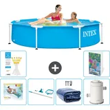 Frame Pool Rund - 244x51 Cm - 7-teilig  S96