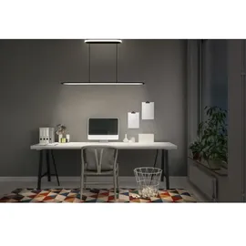 osram homelighting Panel Ellipse 1-flg. 100 cm schwarz Aluminium