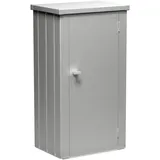 Biohort Terrassenschrank Julia 77,7 x 140,2 x 57 cm silber