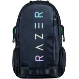 Razer Rogue V3 Backpack (13,3") Chromatic Edition - Kompakter Reise Rucksack (Fach für Laptop bis 13 Zoll, Abriebfest, Außenhülle aus Polyester) Schwarz