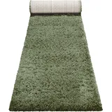 Esprit Hochflor-Teppich ESPRIT "YOGI ESP-096", grün, B:80cm H:50mm L:400cm, Polyester, Teppiche, Läufer, flauschiger weicher Flor, Wohnzimmer