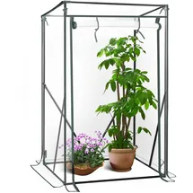 Woltu Foliengewächshaus PE Transparent 100x50 cm