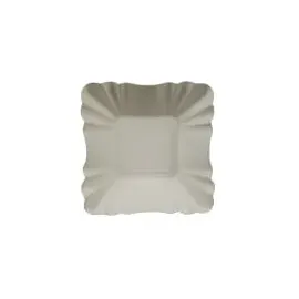 Papstar Schalen eckig 9 cm x 9 cm x 3 cm 250 St. Weiß