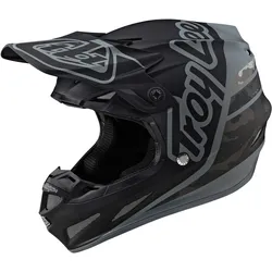 Troy Lee Designs SE4 Silhouette MIPS Motorcross Helm, zwart, XL Voorman