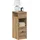 vidaXL Nachtschrank Artisan-Eiche 25 x 31 x 66 cm Braun