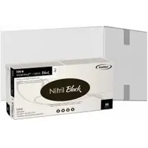 Maimed MaiMed® Einmal U-Handschuhe, Black Nitril puderfrei Gr. M, 1000 Stück,