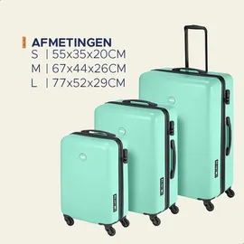 Princess Traveller PT01 4-Rollen 56 cm / 40 l pacific mint