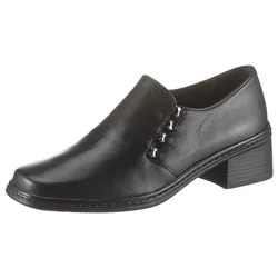 Slipper GABOR, Damen, Gr. 35, schwarz, Glattleder, klassisch, Schuhe, Trotteur, Pumps mit dezenter Applikation