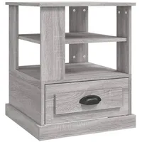 VidaXL Beistelltisch Grau Sonoma 50x50x60 cm Holzwerkstoff