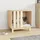 vidaXL Hundehütte 60 x 45 x 57 cm Holz Braun