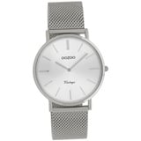 Oozoo Damen Armbanduhr silber Vintage Series D2UOC9906A - Silber