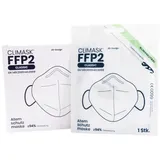 FFP2 Masken 25 Stück Climask 3D-Design Klimaneutral 94% Filterleistung Weiß