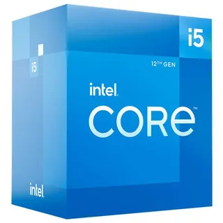 Intel Core i5-12400 2,5GHz 6 Kerne 18MB Cache Sockel 1700 (Boxed mit Lüfter)