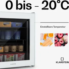 Klarstein IceAge 88 Mini Weiß