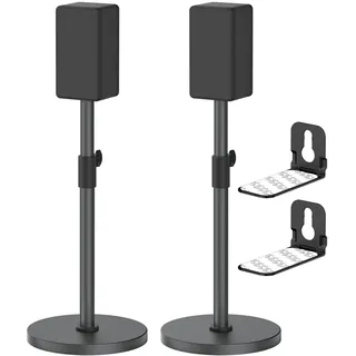 Lautsprecherständer-Paar für Sony-Lautsprecherständer HT-A9 SA-RS5 SA-RS3S mit Sony Soundbar-Halterungen. Höhenverstellbarer Lautsprecherständer von 29" bis 37,5" für Sony Surround Sound-Lautsprecher