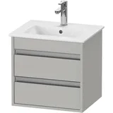 Duravit Ketho Waschtischunterschrank 2 Schubkästen, wandhängend Compact, 6444, -