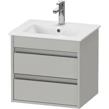 Duravit Ketho Waschtischunterschrank 2 Schubkästen, wandhängend Compact, 6444, -