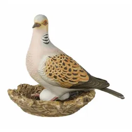 GOEBEL Dekofigur Turteltaube Groß Vogel des Jahres 2020 beige