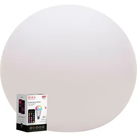 8 seasons DESIGN Leuchtkugel Outdoor 60 Kunststoff 60 cm E27 weiß