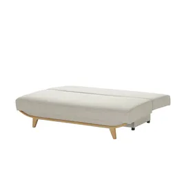 Smart Schlafcouch Mikrofaser 3-Sitzer Beige