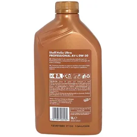 Shell Helix Ultra Professional AV-L 0W-30 1 l