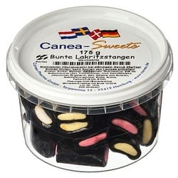 Bunte Lakritzstangen 175 G