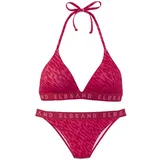 ELBSAND Triangel-Bikini Damen Rot 42 Cup C/D