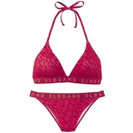 ELBSAND Triangel-Bikini Damen Rot 42 Cup C/D
