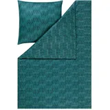 Estella Markus grafisch Blau 135 x 200 cm + 2 x 80 x 80 cm