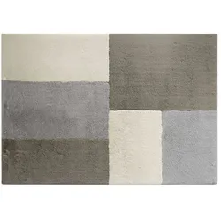 como Webteppich  Bunny Patchwork , beige , Synthetische Fasern , Maße (cm): B: 140 H: 2,7