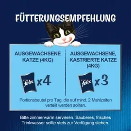 FELIX So gut wie es aussieht Geschmacksvielfalt mit Gemüse 24 x 85 g
