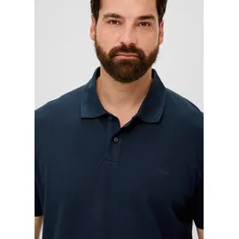 s.Oliver Poloshirt aus Baumwollpiqué - blau 4XL