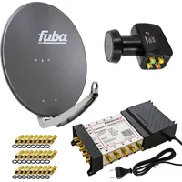 Fuba PremiumX Satelliten-Komplettanlage Fuba DAA 780 A Antenne 5/8