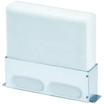 Vaillant Boden-Luftauslass mit 2 Anschl. für Luftschlauch flach 52x132 mm