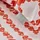 IBENA Hana Satin rotorange 135 x 200 cm + 2 x 80 x 80 cm