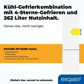 GGV Exquisit Exquisit KGC265-70-040D weiß (811700407)