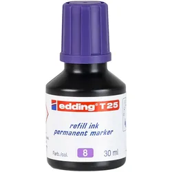 edding Permanentmarker T 25 Nachfülltinte violett 30 ml