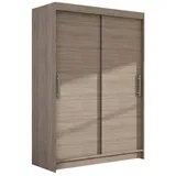 MIRJAN24 Kleiderschrank Miami I (mit Schiebetüren) Schiebetürenschrank, Garderobe beige