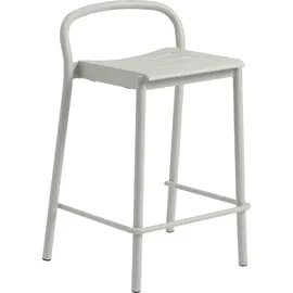 Muuto Hocker Linear 65 cm Grau