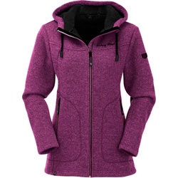 MAUL Sport Wilde Kaiserin - Strickfleece Mantel+Kap. purple (80) 38