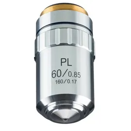 Bresser DIN-PL 60x, planachromatisch 5941560 Mikroskop-Objektiv Passend für Marke (Mikroskope