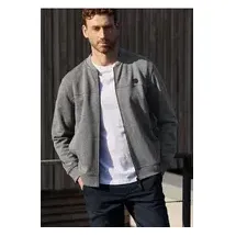 STREET ONE Piquee Blouson - Grau
