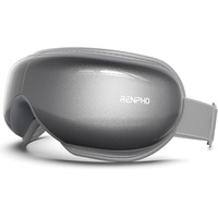 RENPHO Eyeris 1- Augenmassagegerät mit Wärme, Vibration und Musik über Bluetooth, Massagebrille hilft bei Augenringen und trockenen Augen, verbessert Schlafqualität, geschenke für Frauen/Männer