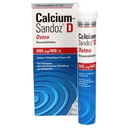 CALCIUM SANDOZ D Osteo Brausetabletten 40 St