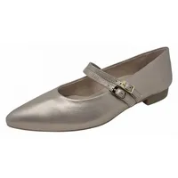 Paul Green Ballerina 1022-197, Glattleder, Beige, Damen, gold, Größe