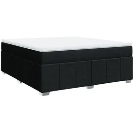 vidaXL Boxspringbett 180 x 200 cm Schwarz