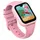 Garett Kids Vibe 4G BT 40 mm Kunststoffgehäuse Rosa Sportarmband Rosa S/M
